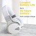 Reverbix E7 Noise Canceling Headphones Overhead Bluetooth Headphones with Mic for Phone-Call, Comfortable Wireless Headphones & Light Weight, Deep Bass, 35-Hour Battery Life, White Reverbix E7 Noise Canceling Headphones Overhead Bluetooth Headphones with Mic for Phone-Call, Comfortable Wireless Headphones & Light Weight, Deep Bass, 35-Hour Battery Life, White
