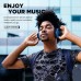 PurelySound E7 Active Noise Cancelling Headphones, Wireless Over Ear Bluetooth Headphones, 20H Playtime, Rich Deep Bass, Comfortable - Black PurelySound E7 Active Noise Cancelling Headphones, Wireless Over Ear Bluetooth Headphones, 20H Playtime, Rich Deep Bass, Comfortable - Black