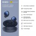 DIZO GoPods D Bluetooth Earbuds Wireless Headphones, Clear Calls, Environmental Noise Cancellation, Deep Bass Boost, Waterproof Stereo TWS Earphones, Touch Control, Low Latency, Sports Headsets Black